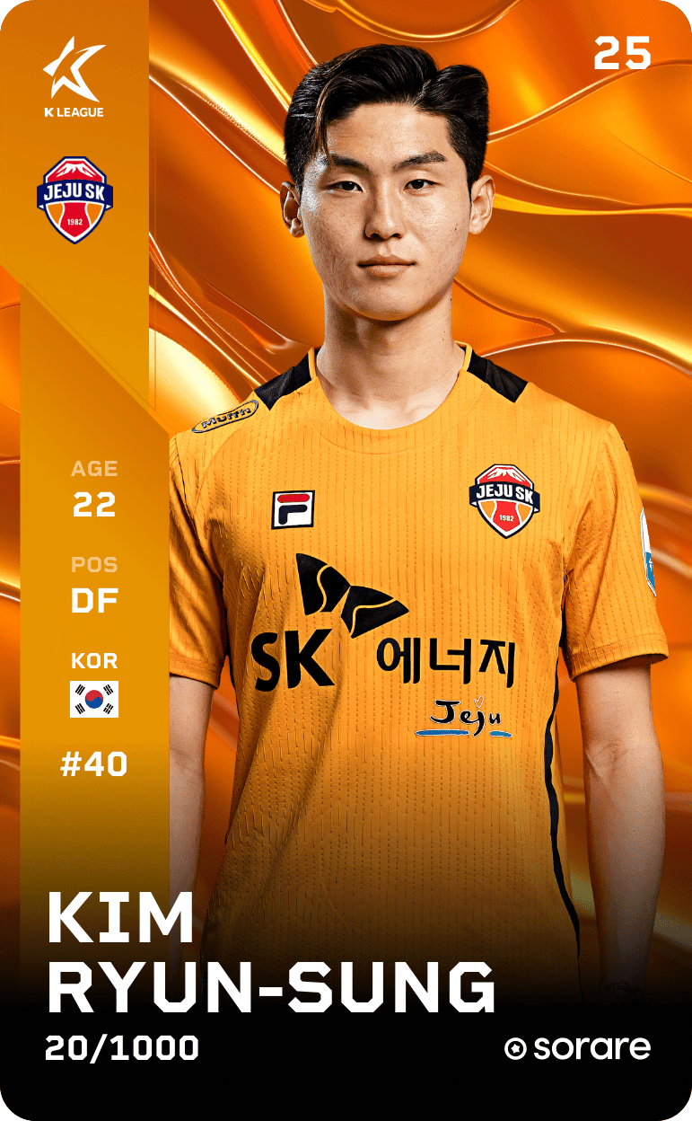 Kim Ryun-Seong 2025-26 • Limited 20/1000