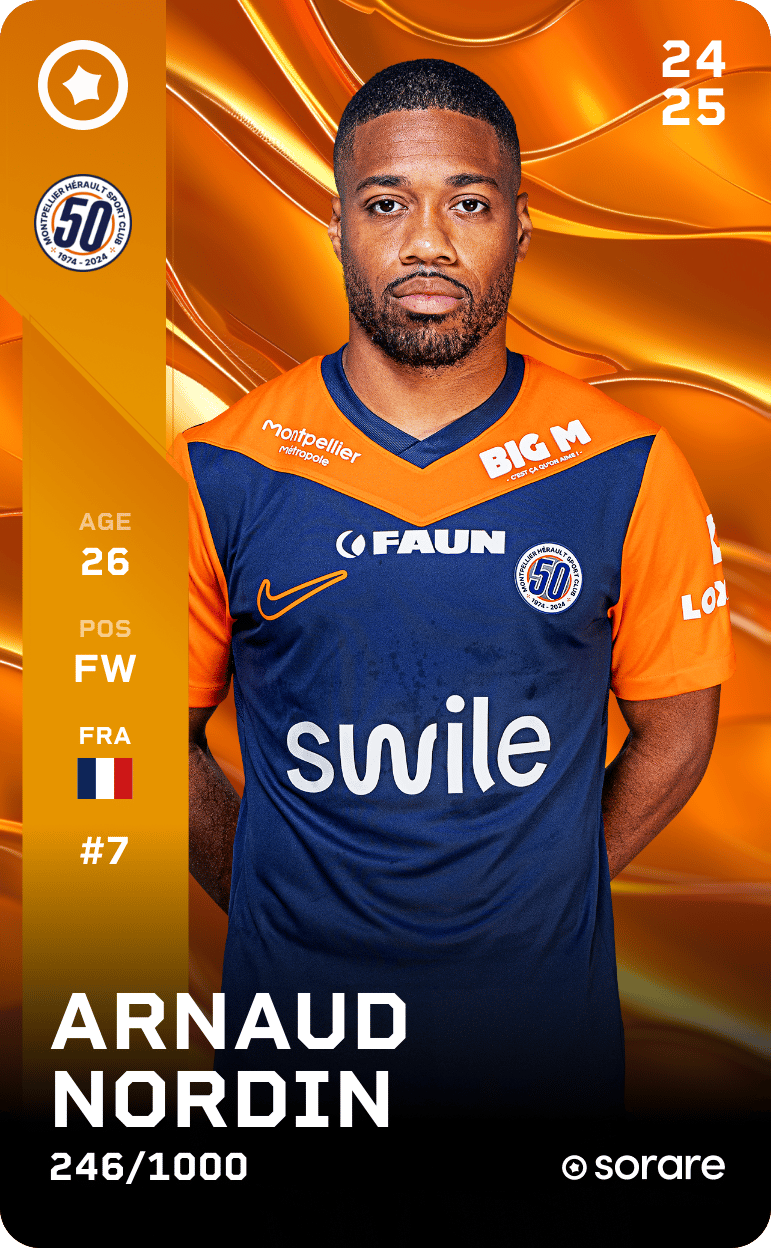 Arnaud Nordin 2024-25 • Limited 246/1000