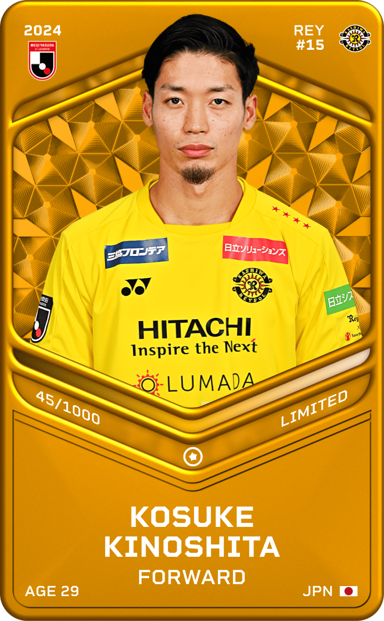 Kosuke Kinoshita 2024-25 • Limited 45/1000