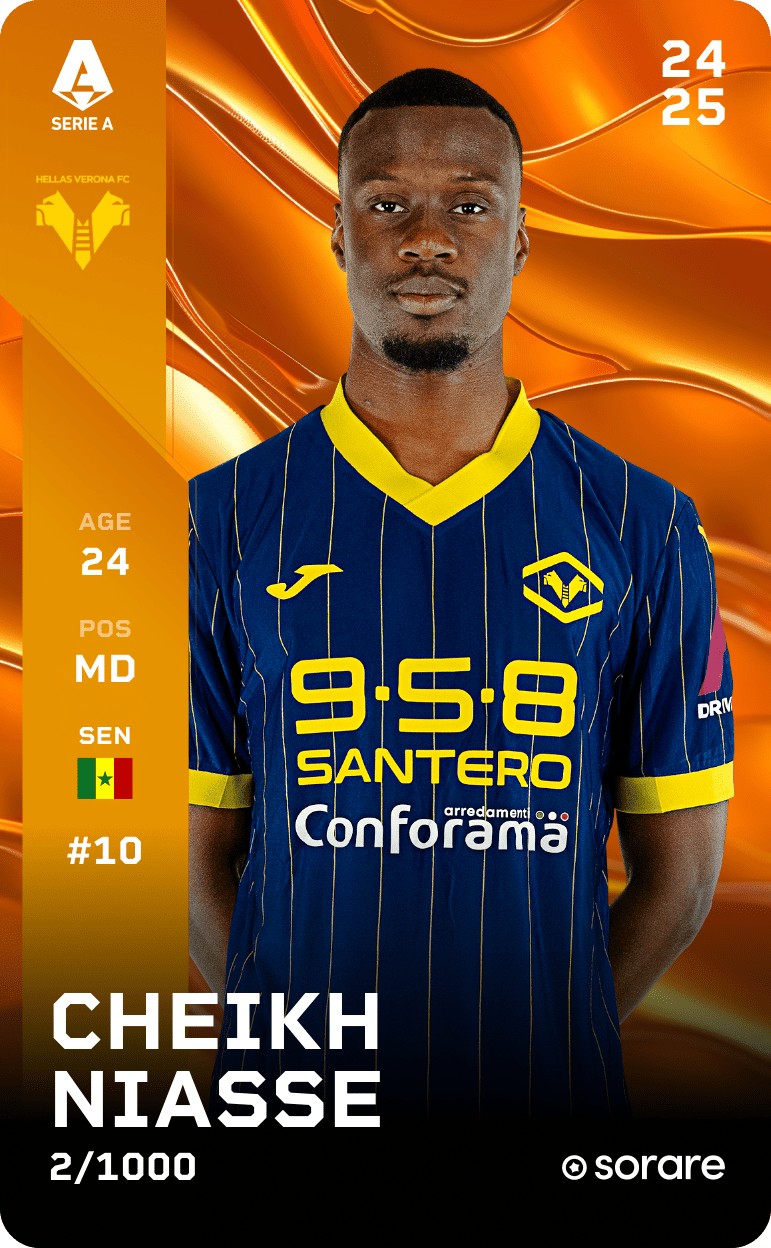 Cheikh Niasse 2024-25 • Limited 2/1000