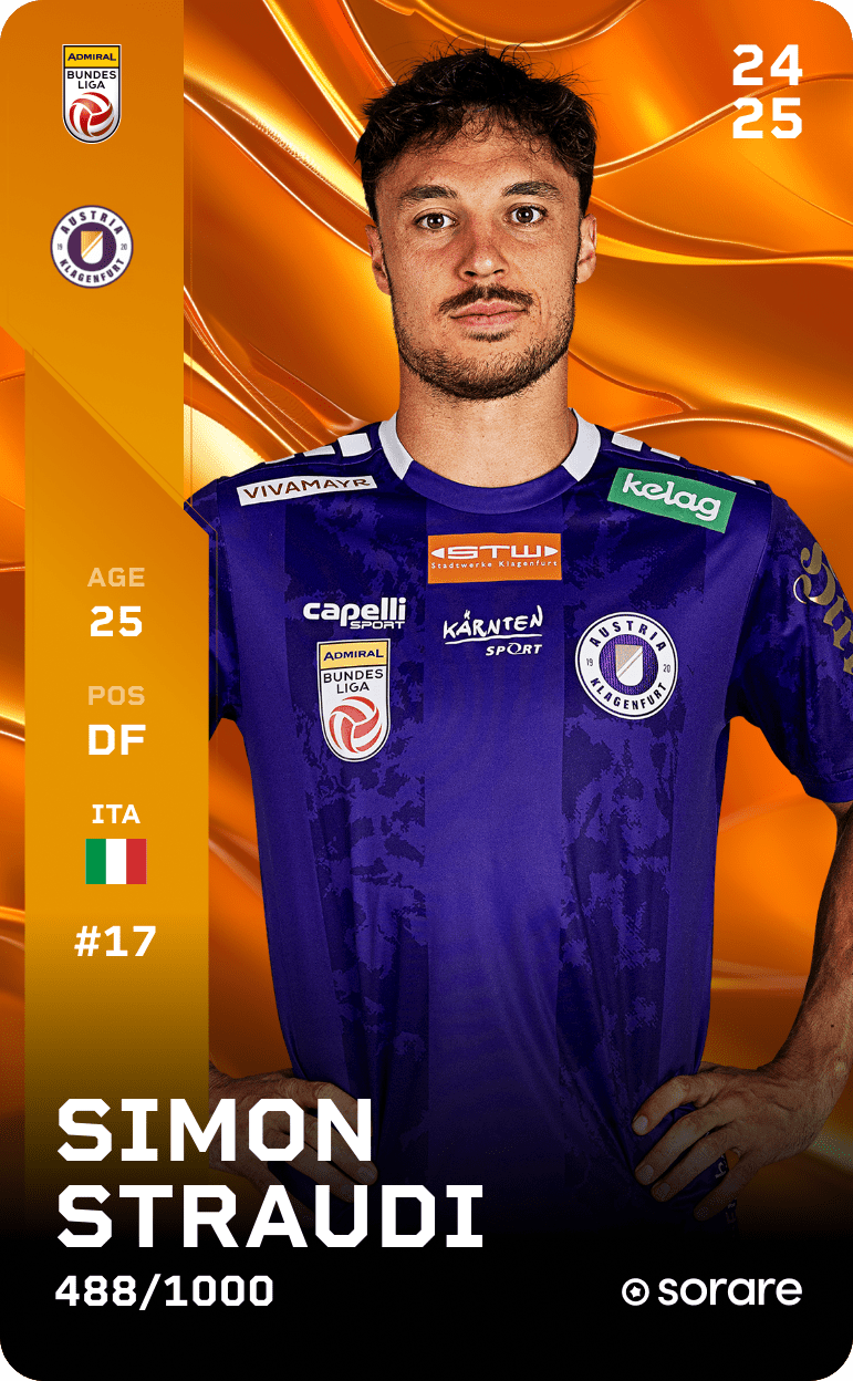 Simon Straudi 2024-25 • Limited 488/1000