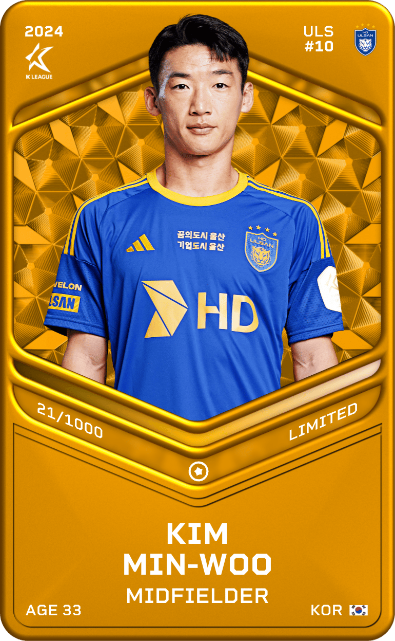 Kim Min-Woo 2024-25 • Limited 21/1000