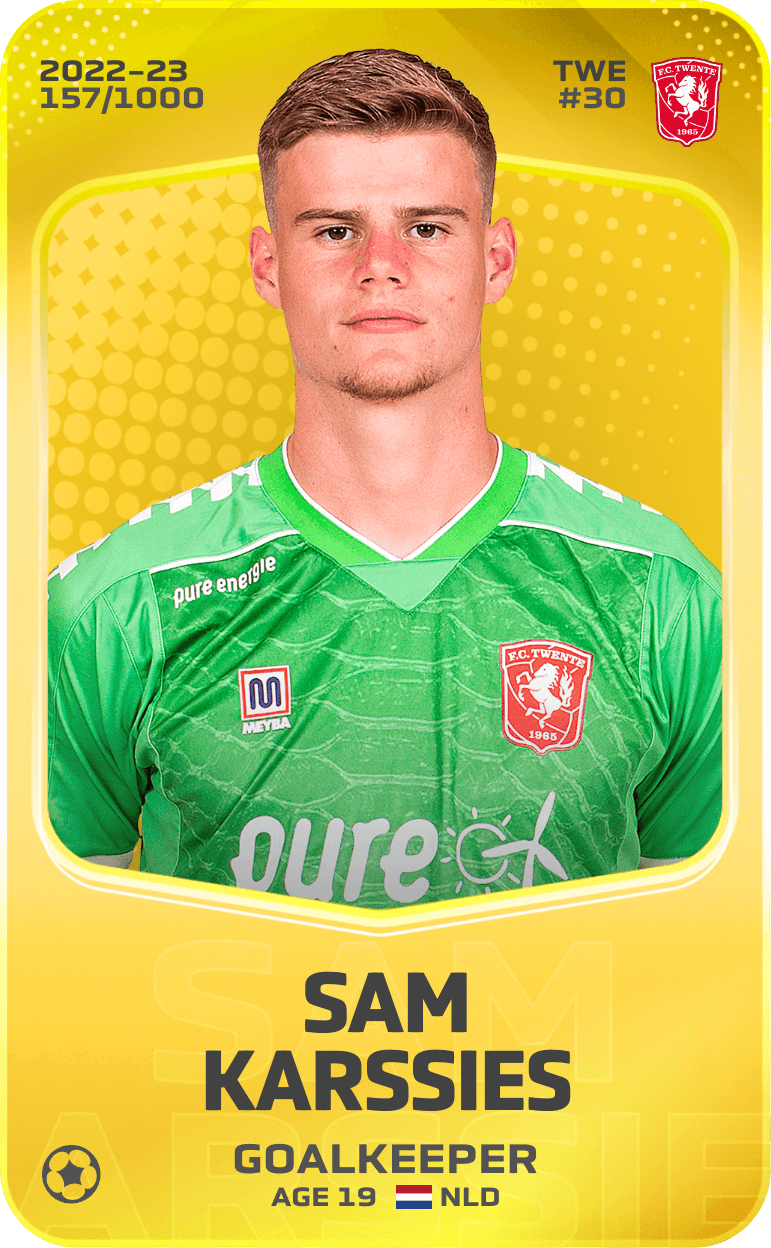 Sam Karssies 2022-23 • Limited 157/1000