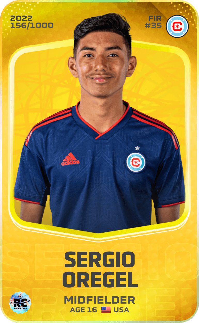 Sergio Oregel 2022-23 • Limited 156/1000