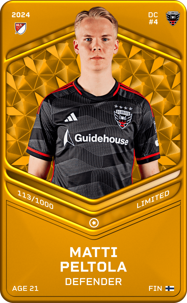 Matti Peltola 2024-25 • Limited 113/1000