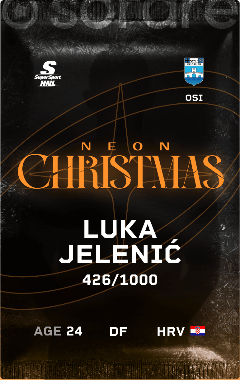 Luka Jelenić 2024-25 • Limited 426/1000