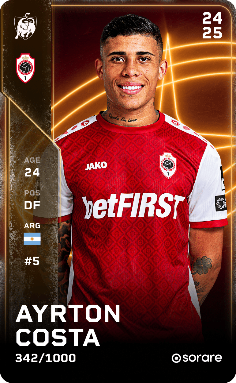 Ayrton Costa 2024-25 • Limited 342/1000