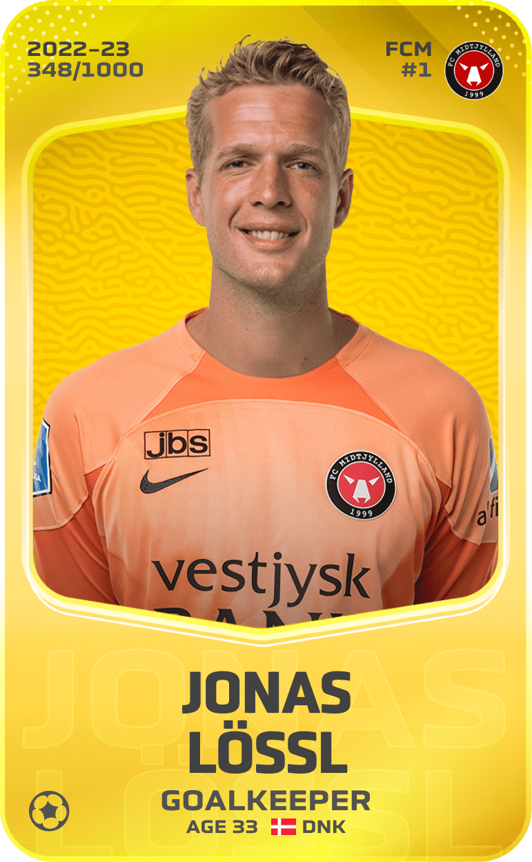 Jonas Lössl 2022-23 • Limited 348/1000