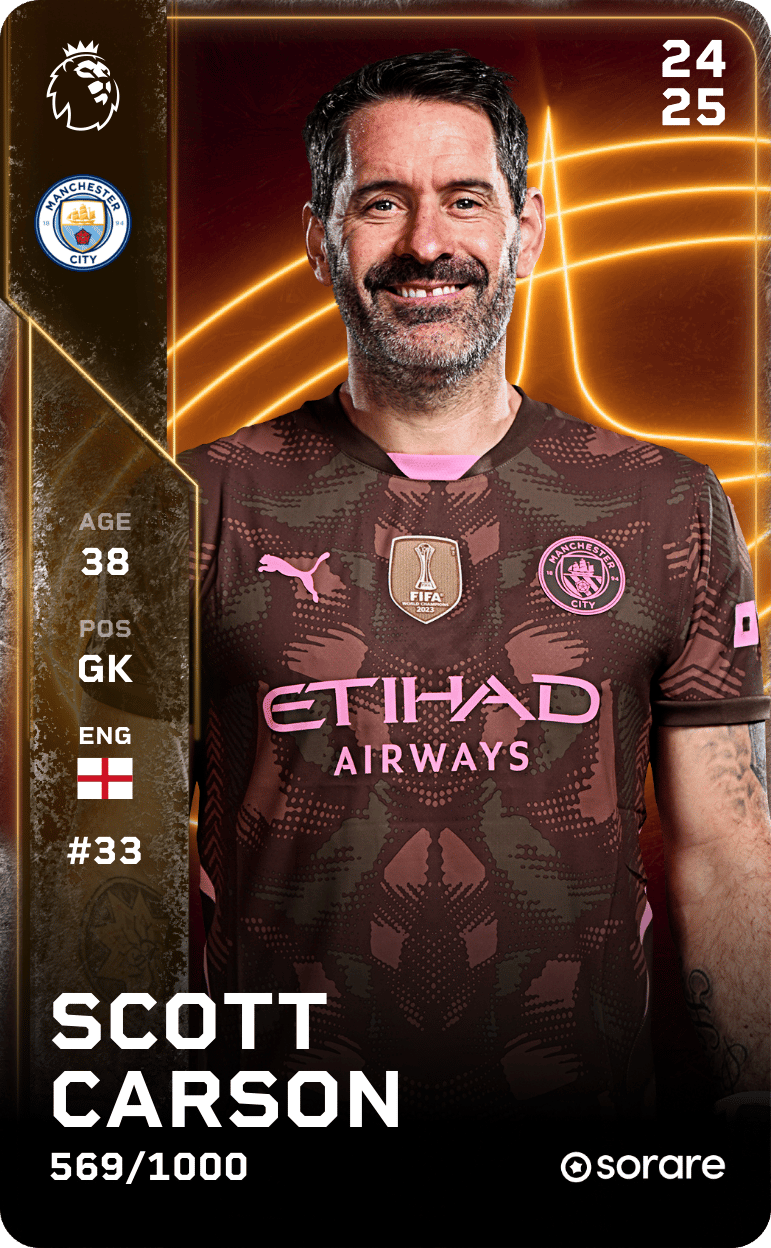 Scott Carson 2024-25 • Limited 569/1000