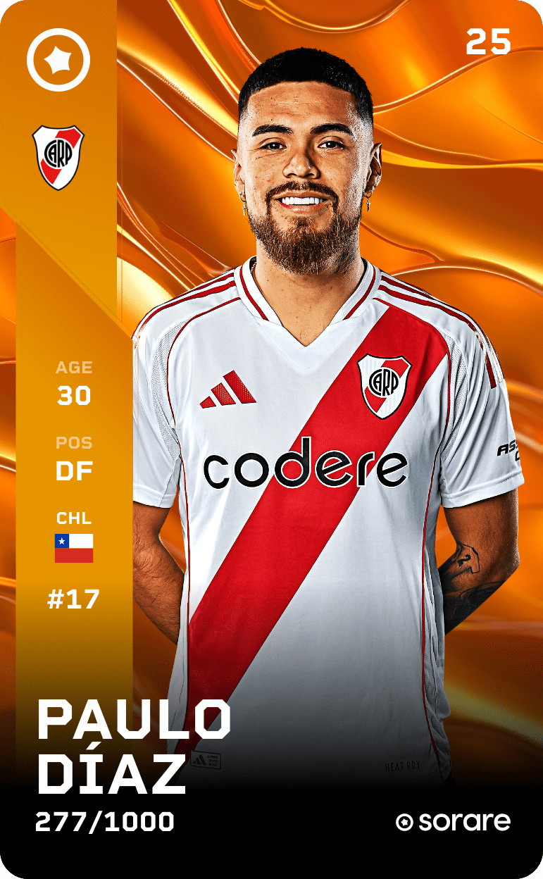 Paulo Díaz 2025-26 • Limited 277/1000