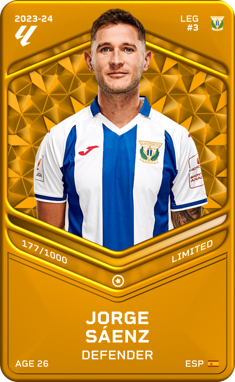 Jorge Sáenz 2023-24 • Limited 177/1000
