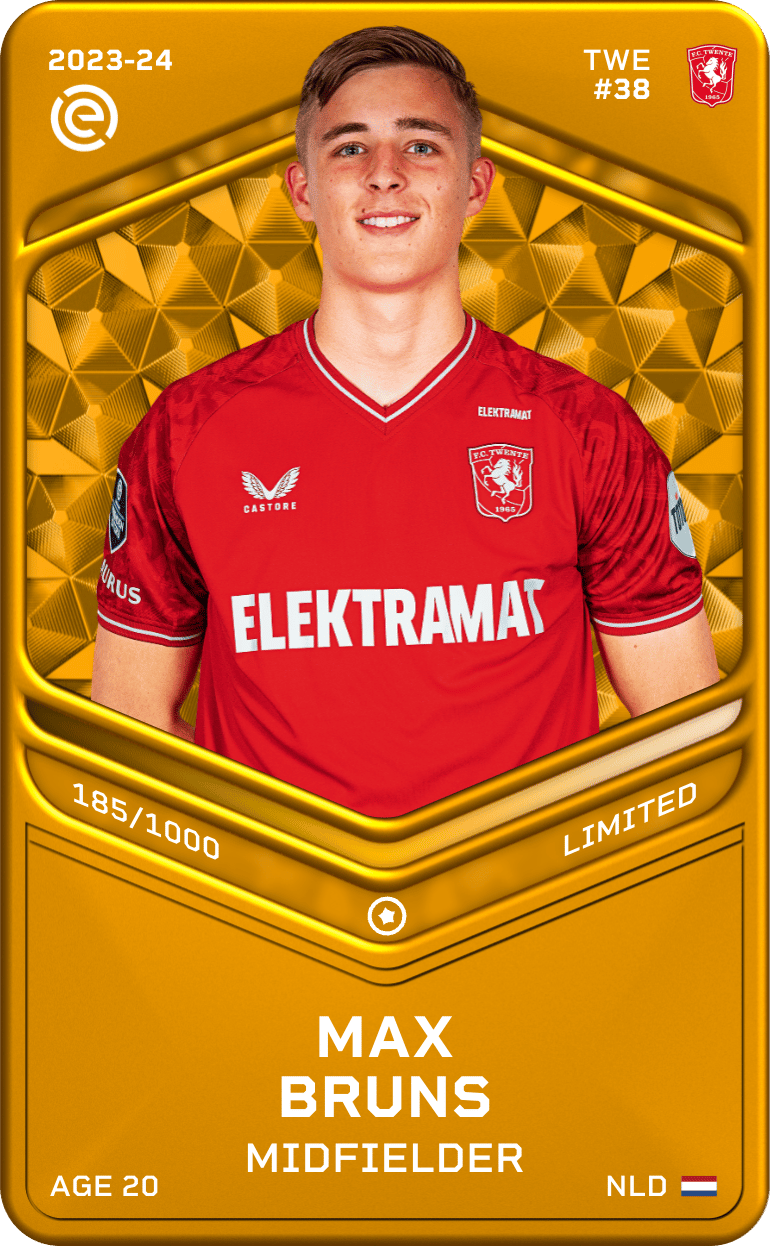 Max Bruns 2023-24 • Limited 185/1000