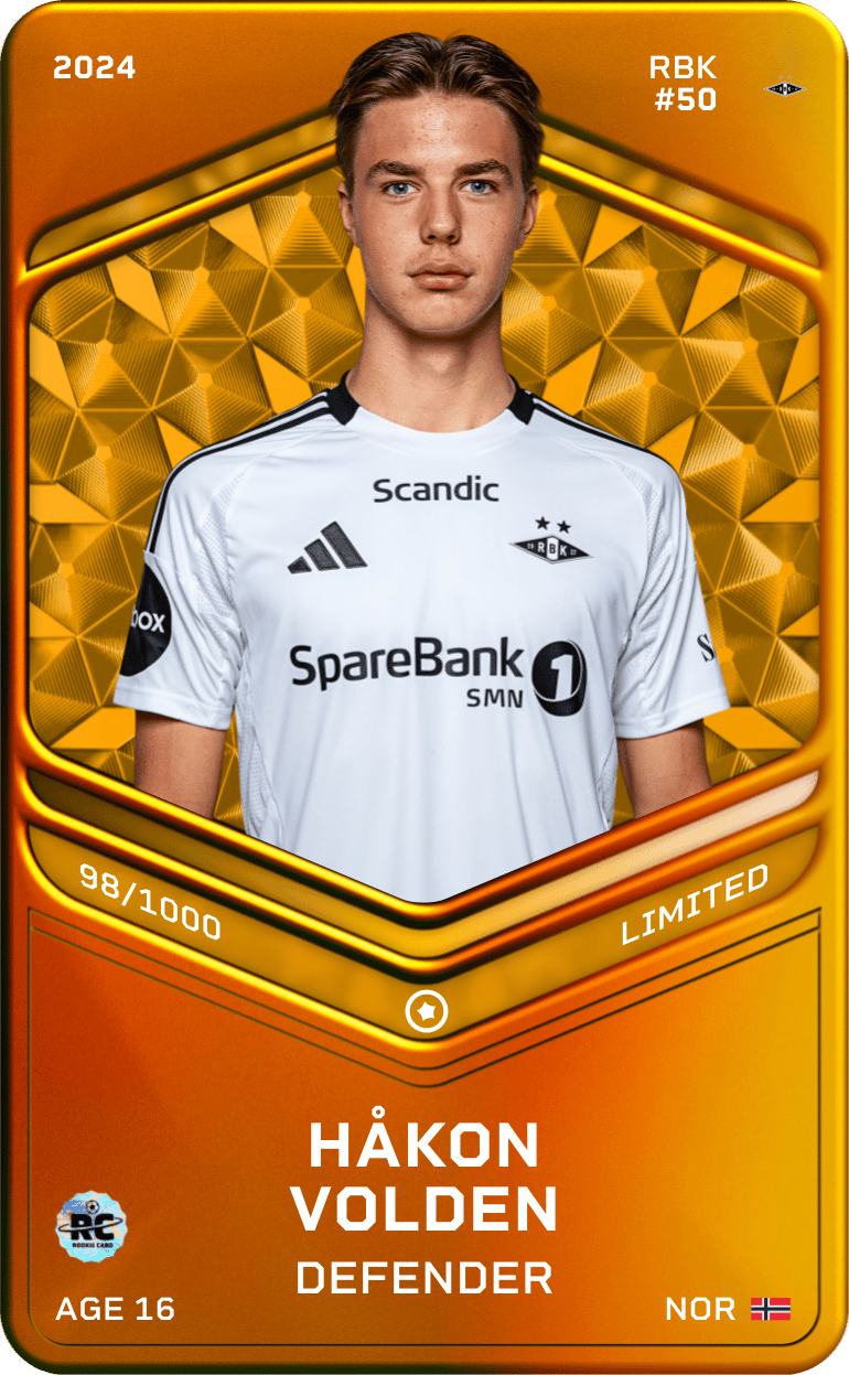 Håkon Volden 2024-25 • Limited 98/1000