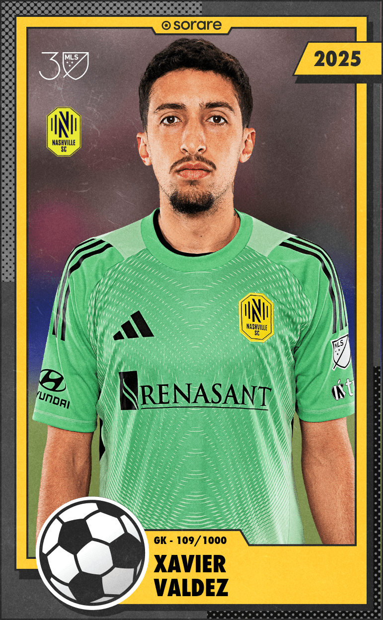 Xavier Valdez 2025-26 • Limited 109/1000