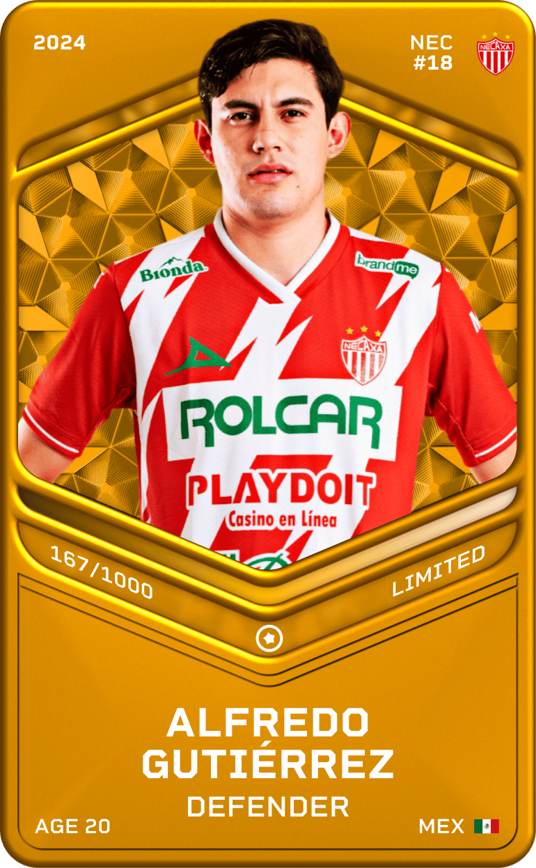 Alfredo Gutiérrez 2024-25 • Limited 167/1000