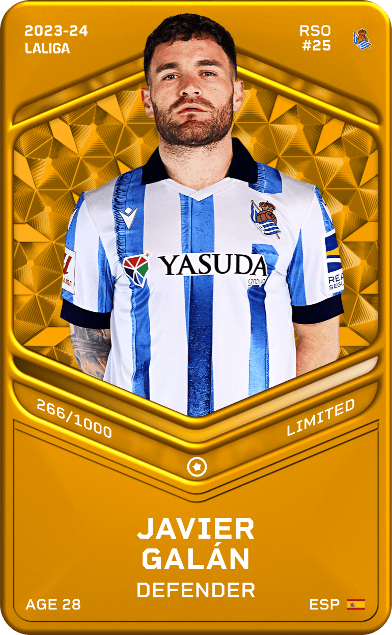 Javier Galán 2023-24 • Limited 266/1000