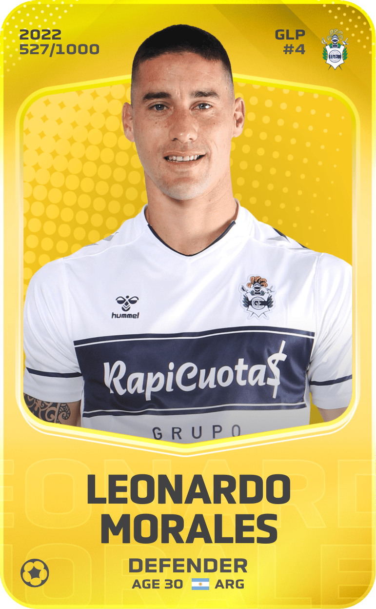Leonardo Morales 2022-23 • Limited 527/1000