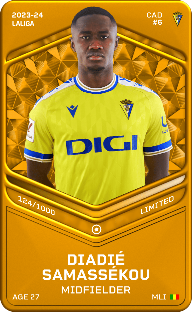 Diadié Samassékou 2023-24 • Limited 124/1000