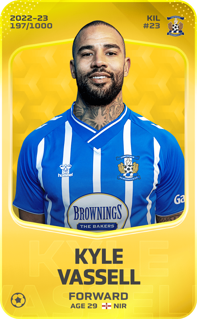 Kyle Vassell 2022-23 • Limited 197/1000