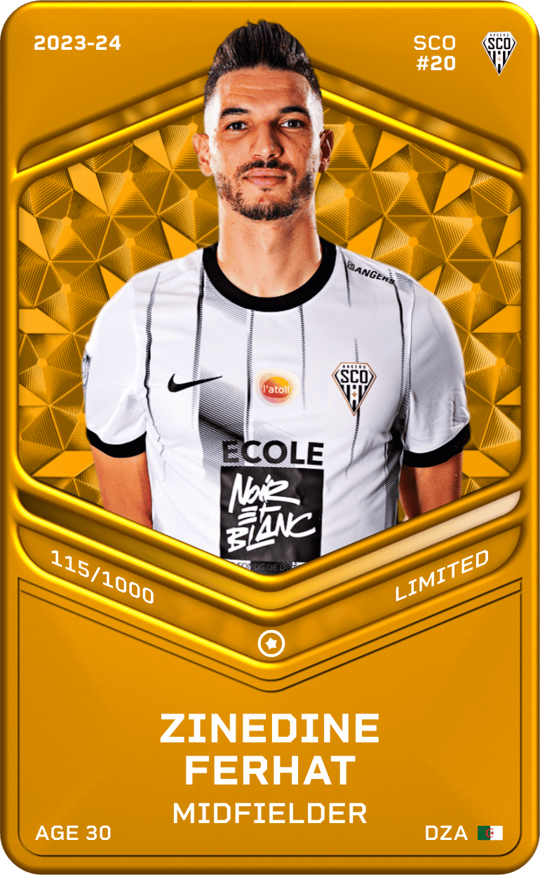Zinedine Ferhat 2023-24 • Limited 115/1000