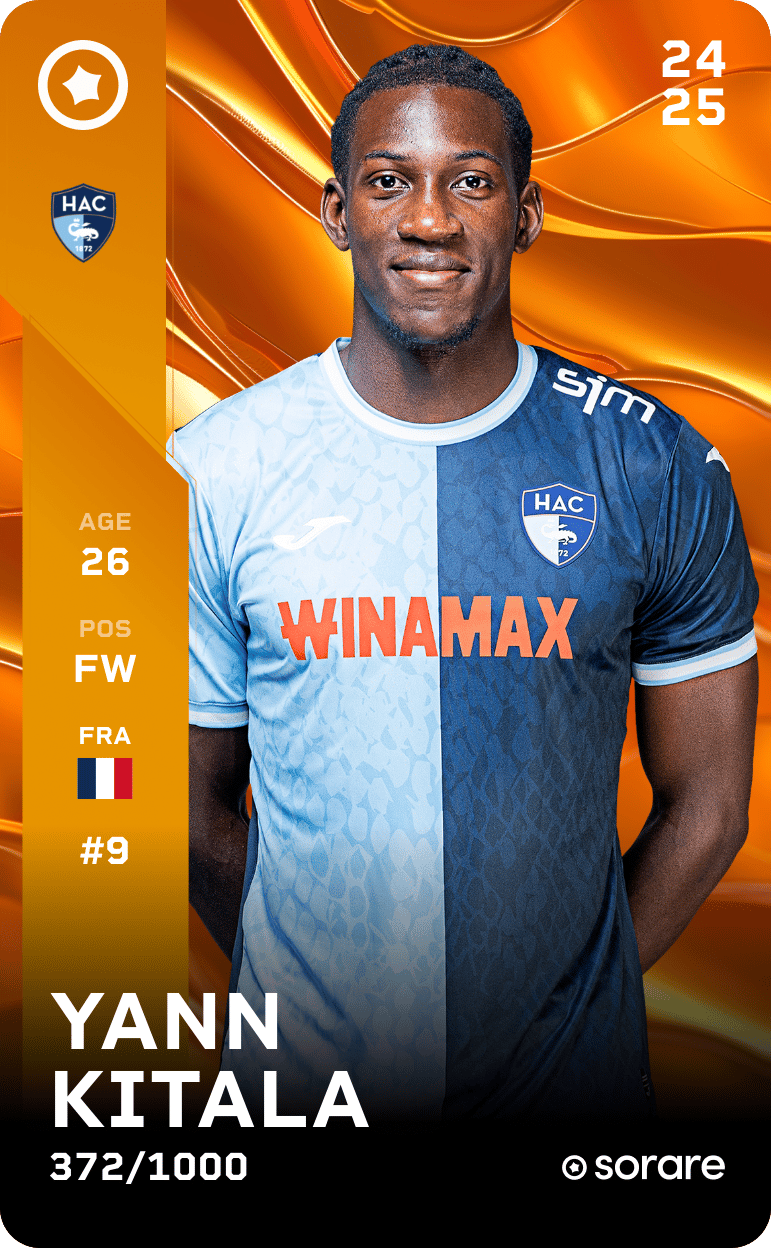 Yann Kitala 2024-25 • Limited 372/1000