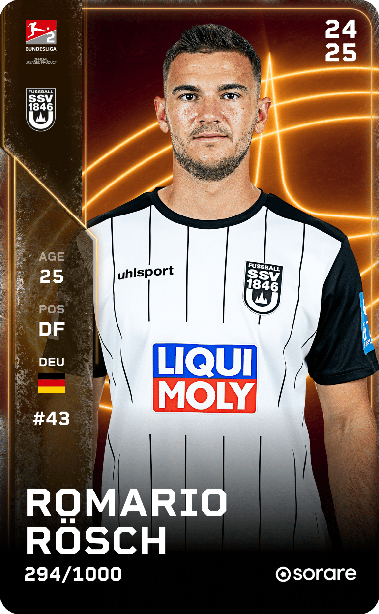 Romario Rösch 2024-25 • Limited 294/1000
