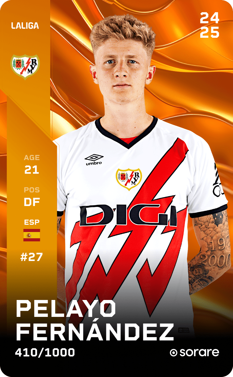 Pelayo Fernández 2024-25 • Limited 410/1000