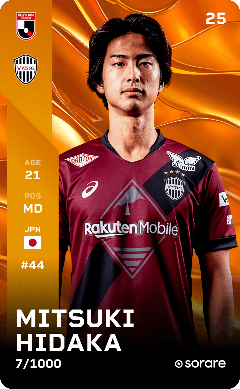 Mitsuki Hidaka 2025-26 • Limited 7/1000