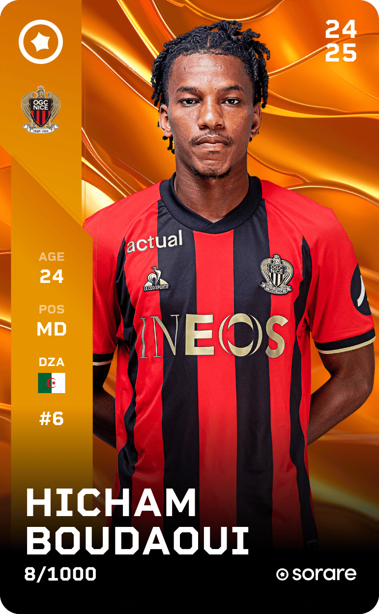 Hicham Boudaoui 2024-25 • Limited 8/1000