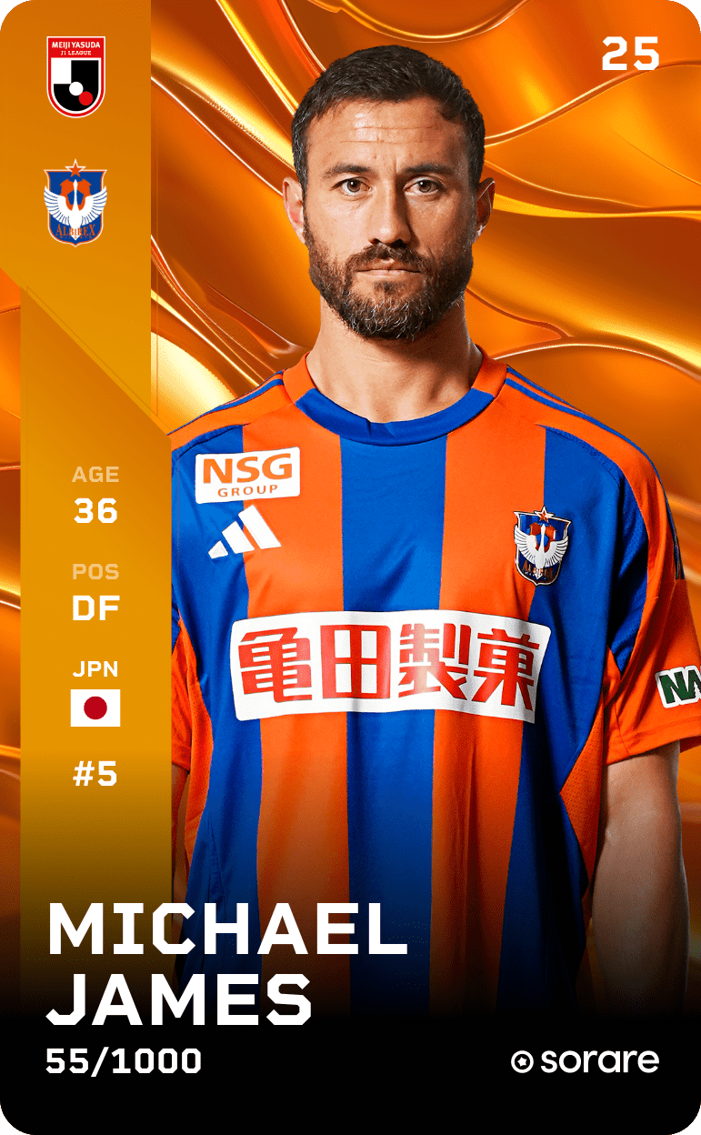 MICHAEL JAMES 2025-26 • Limited 55/1000