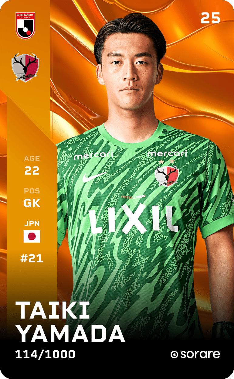 Taiki Yamada 2025-26 • Limited 114/1000