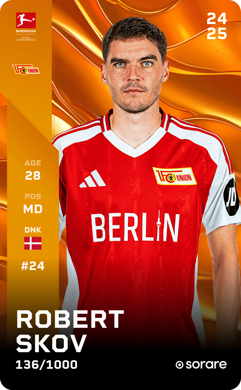 Robert Skov 2024-25 • Limited 136/1000