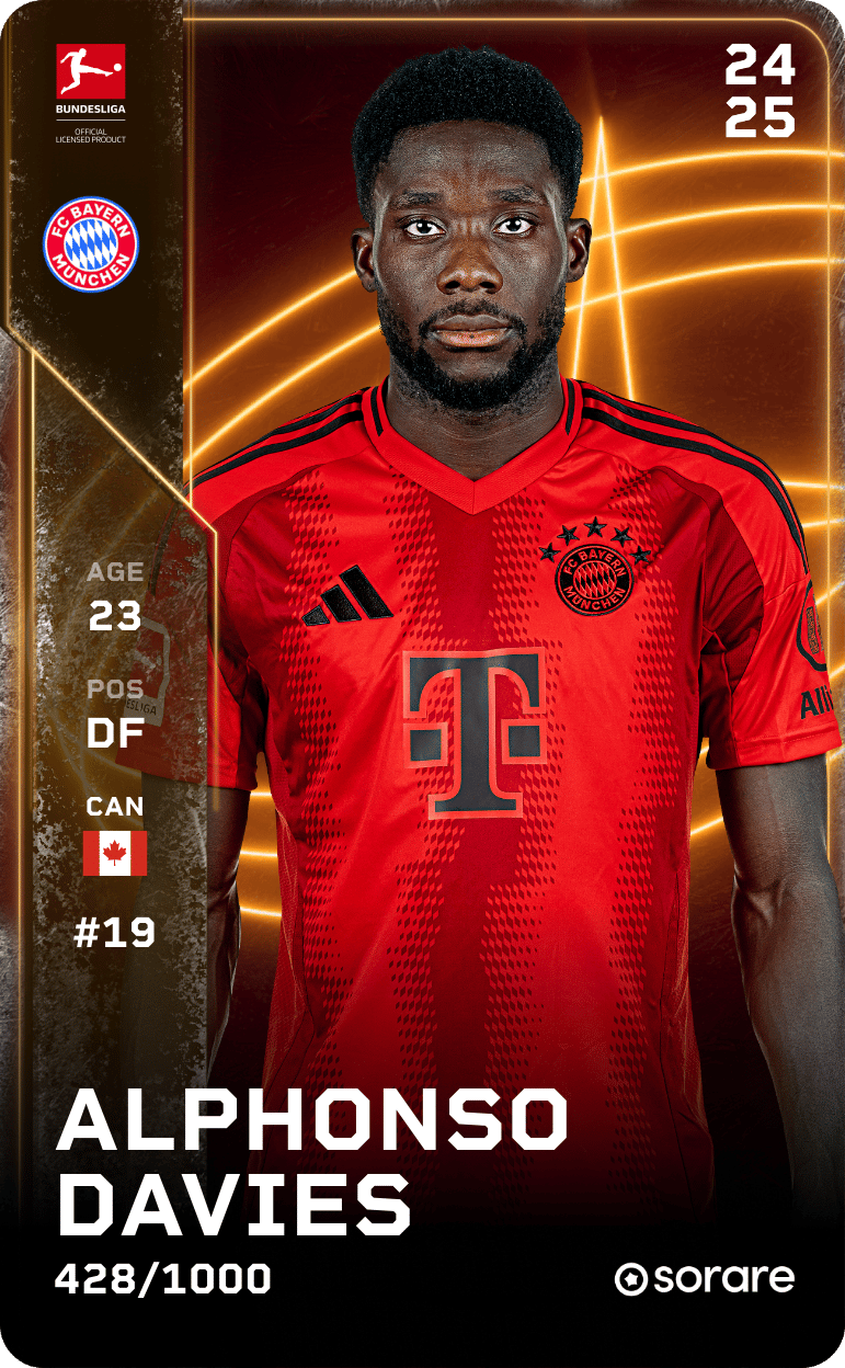 Alphonso Davies 2024-25 • Limited 428/1000