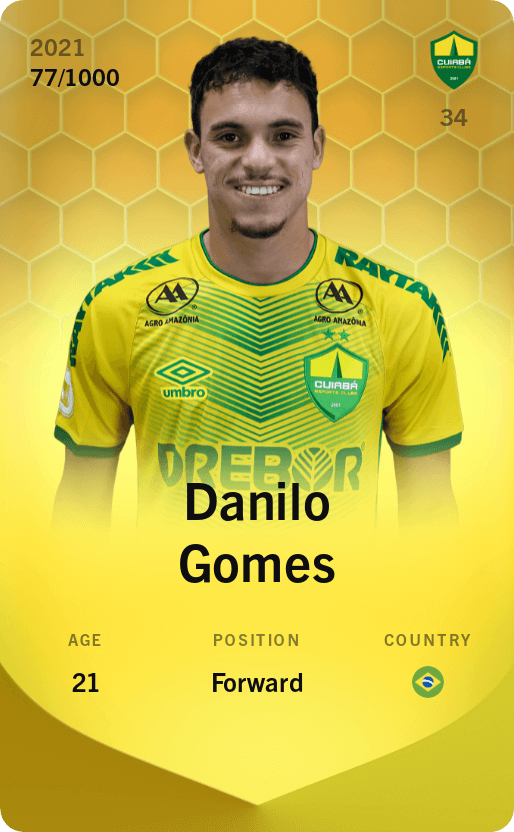 Danilo Gomes 2021-22 • Limited 77/1000