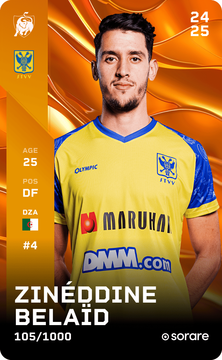 Zinéddine Belaïd 2024-25 • Limited 105/1000