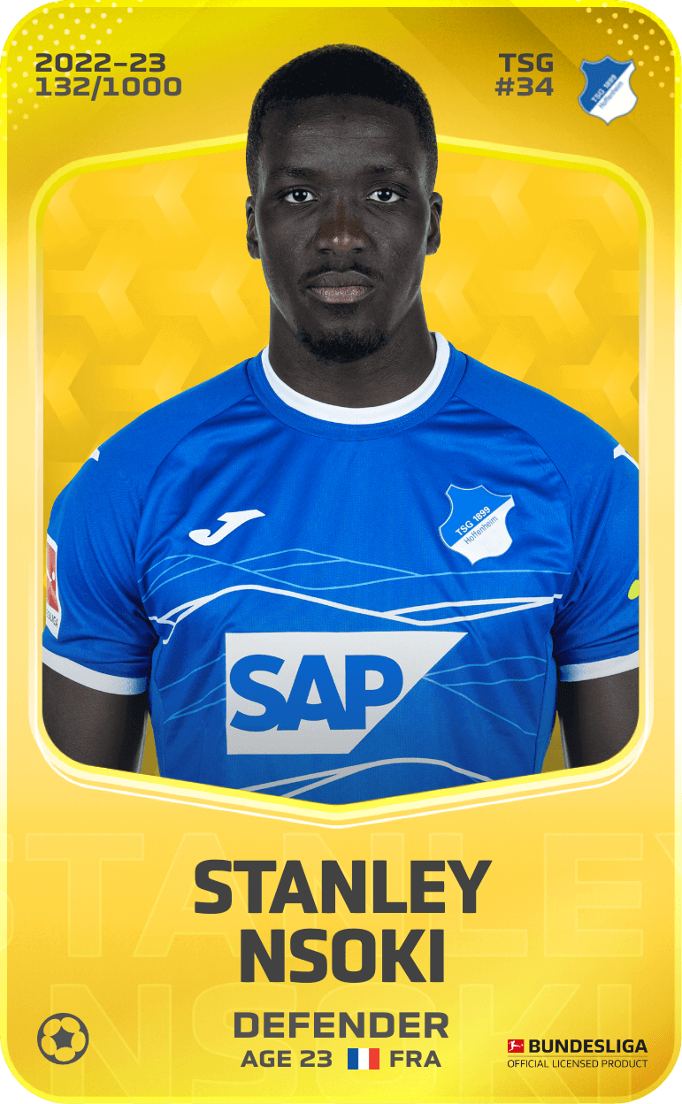Stanley Nsoki 2022-23 • Limited 132/1000