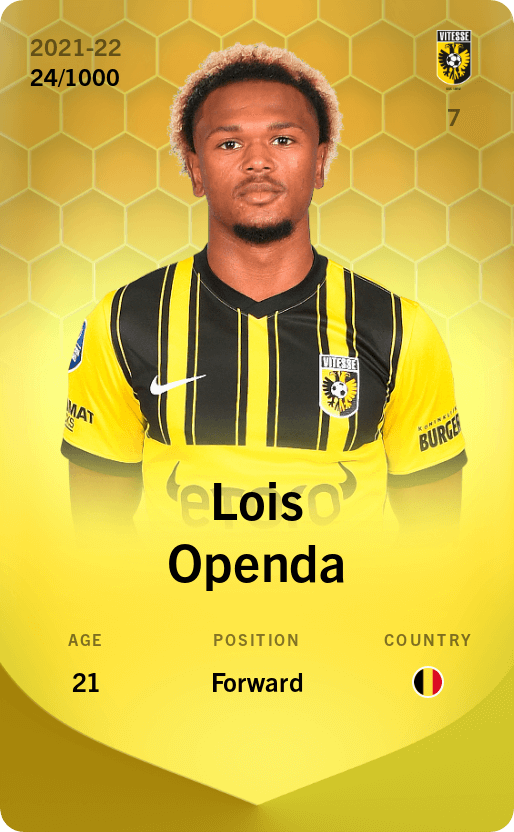 Lois Openda 2021-22 • Limited 24/1000