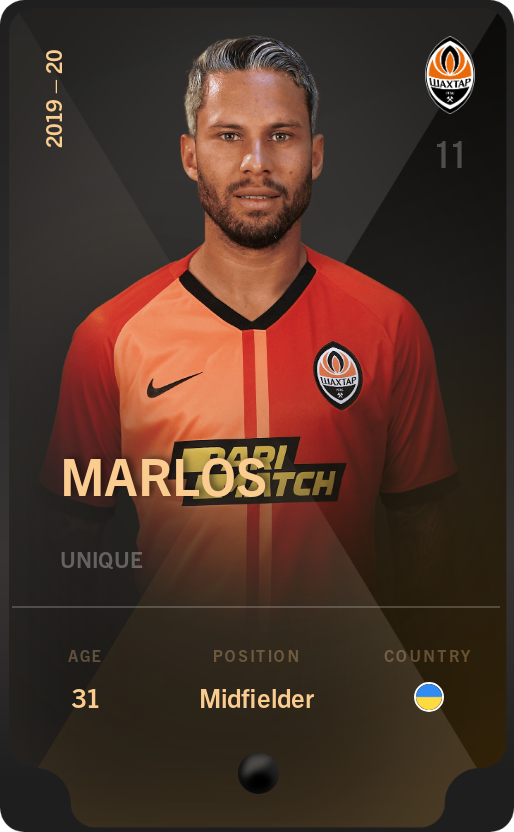 Sorare - Sorare Official - Marlos 2019-20 • Unique - NFT # 22893916527628037039783784731395805732621926279068214148573076240598463358492