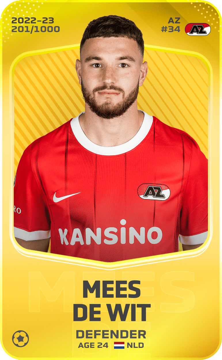 Mees De Wit 2022-23 • Limited 201/1000