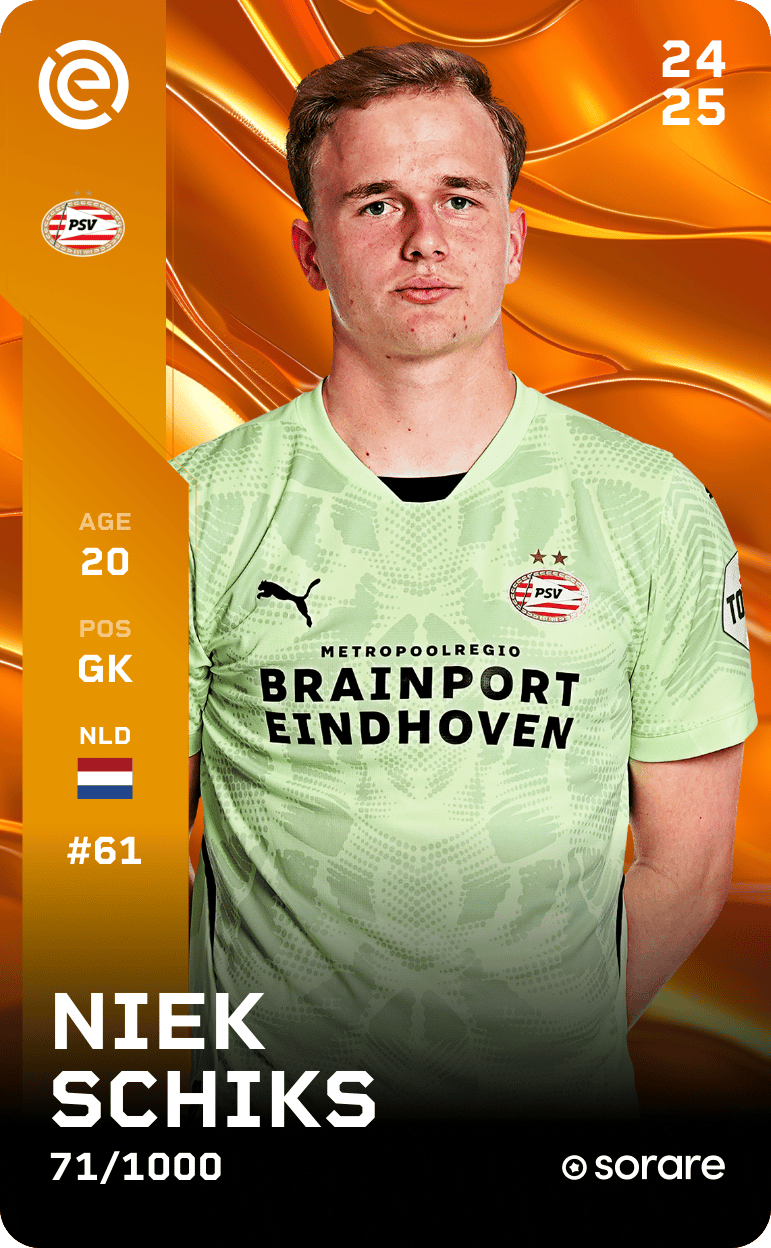 Niek Schiks 2024-25 • Limited 71/1000