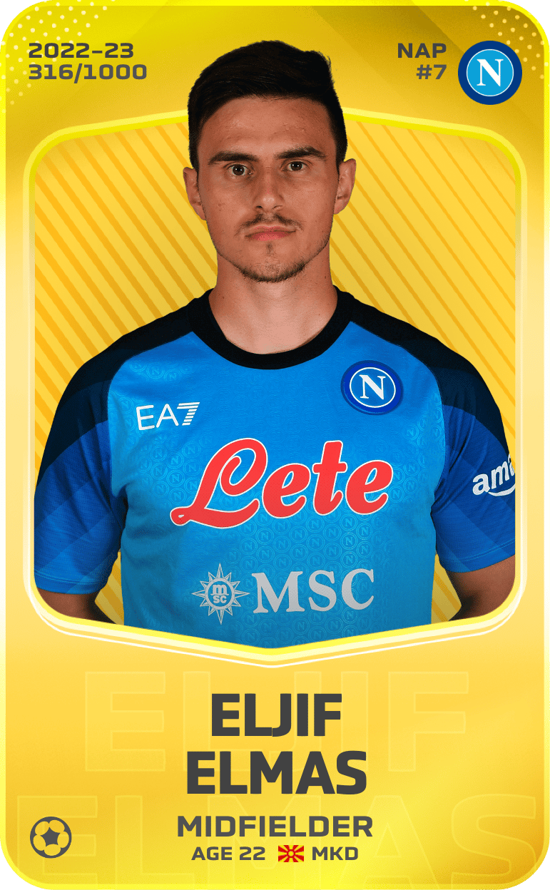 Eljif Elmas 2022-23 • Limited 316/1000