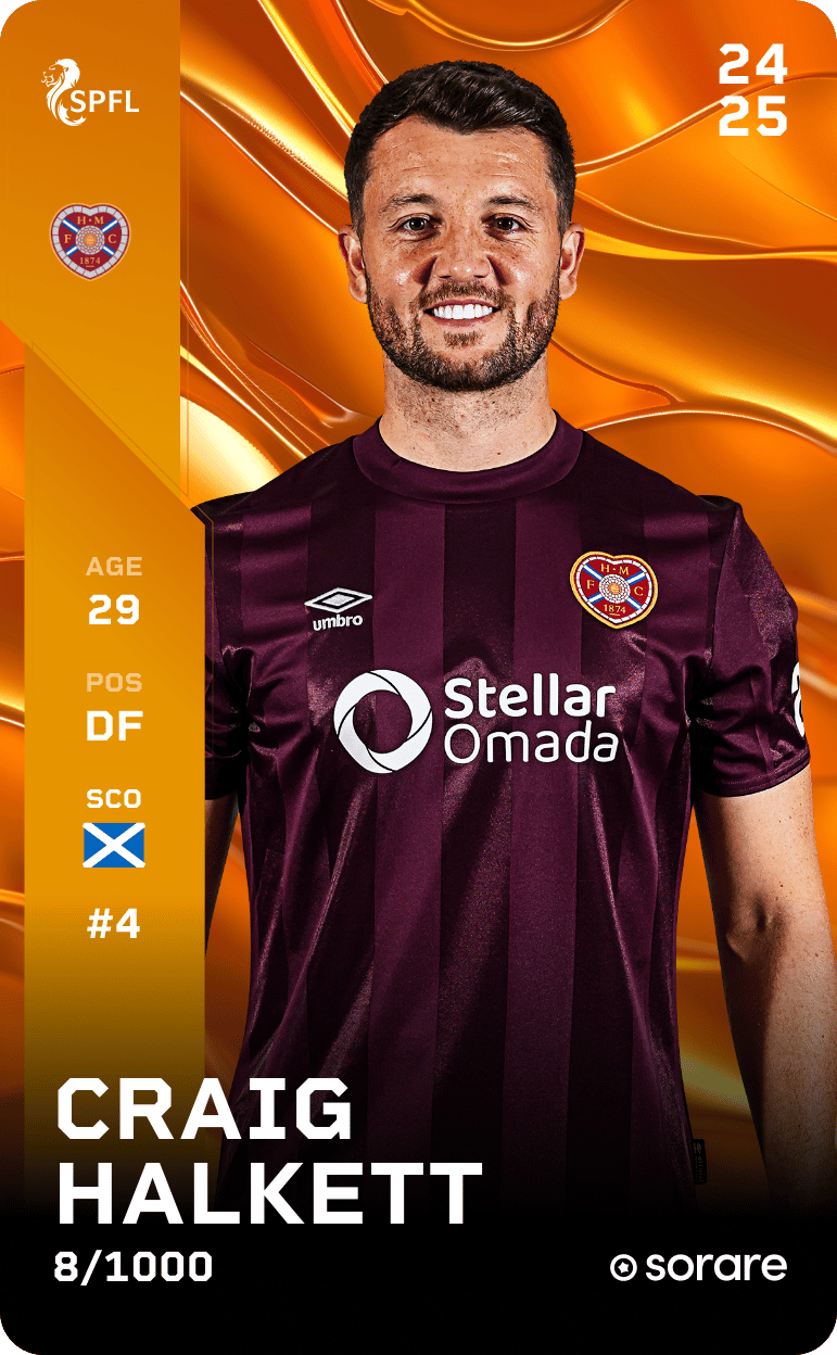 Craig Halkett 2024-25 • Limited 8/1000