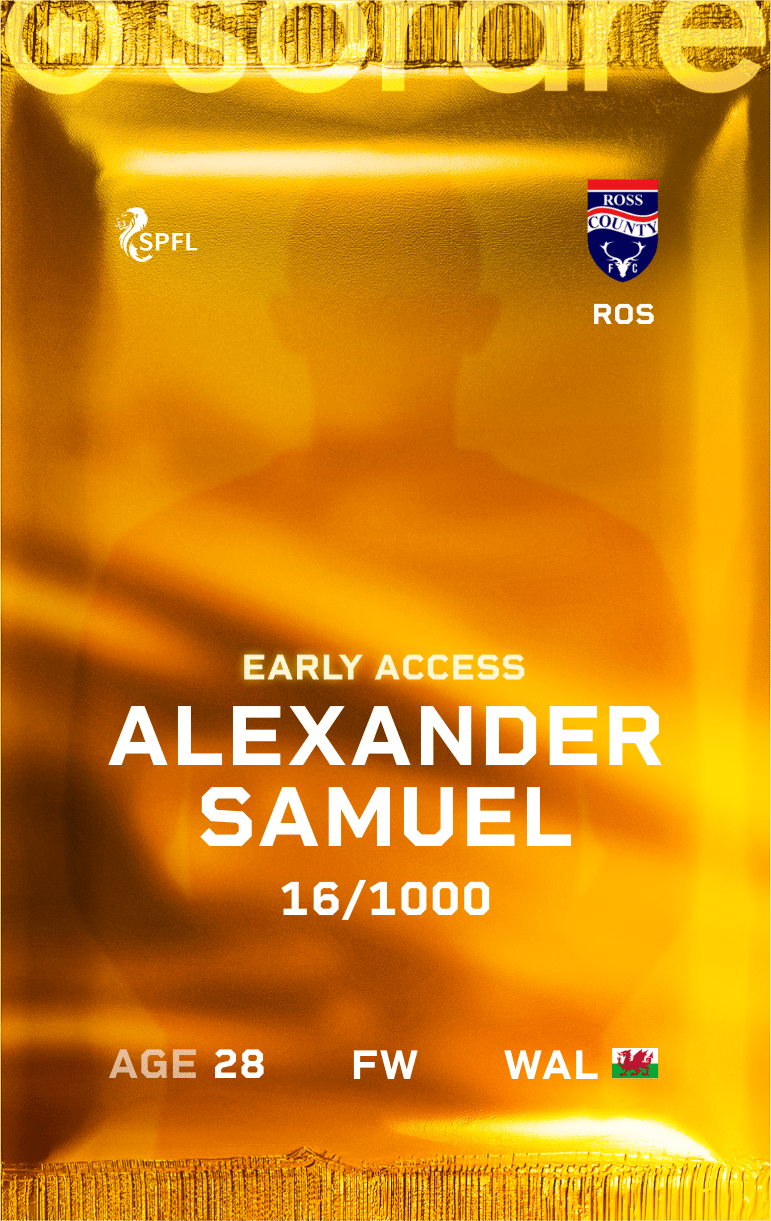 Alexander Samuel 2024-25 • Limited 16/1000