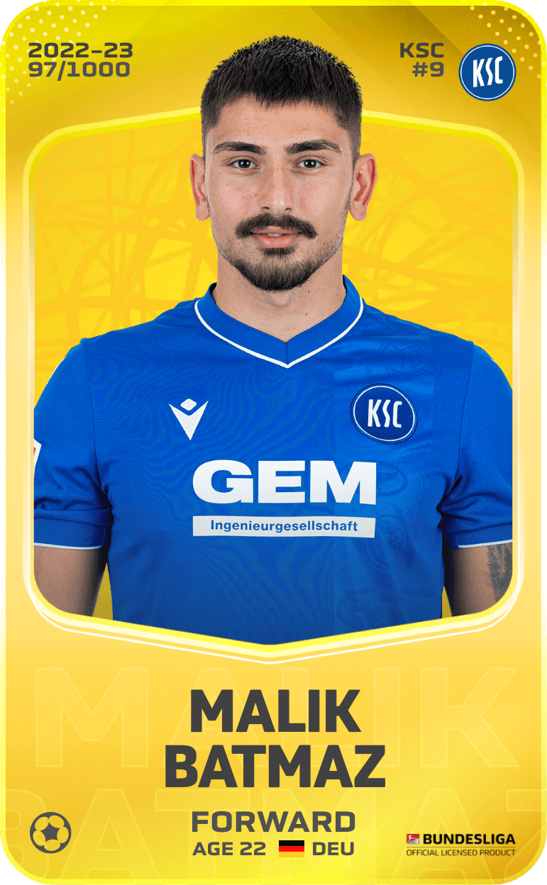 Malik Batmaz 2022-23 • Limited 97/1000