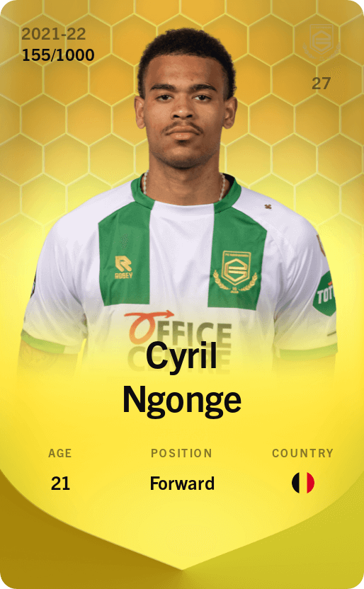 Cyril Ngonge 2021-22 • Limited 155/1000