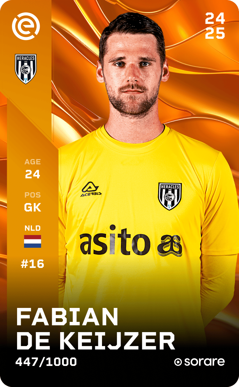 Fabian de Keijzer 2024-25 • Limited 447/1000