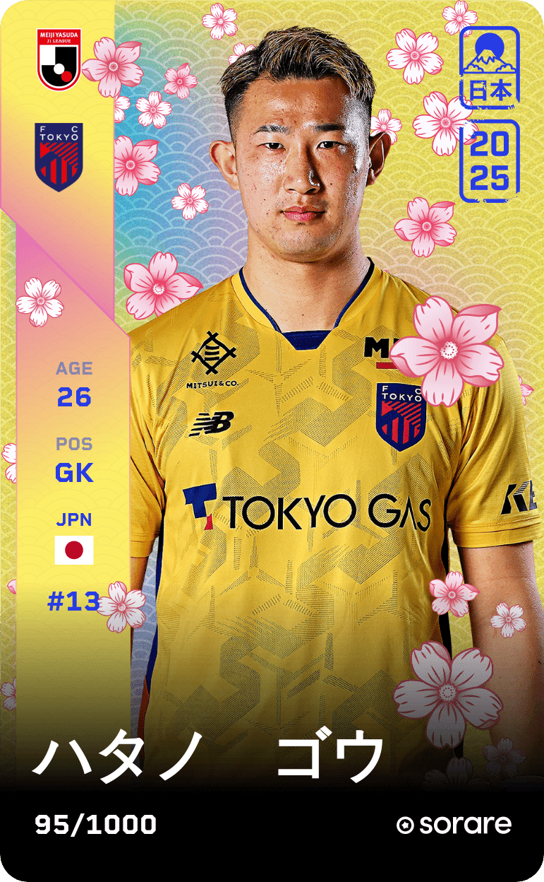 Go Hatano 2025-26 • Limited 95/1000