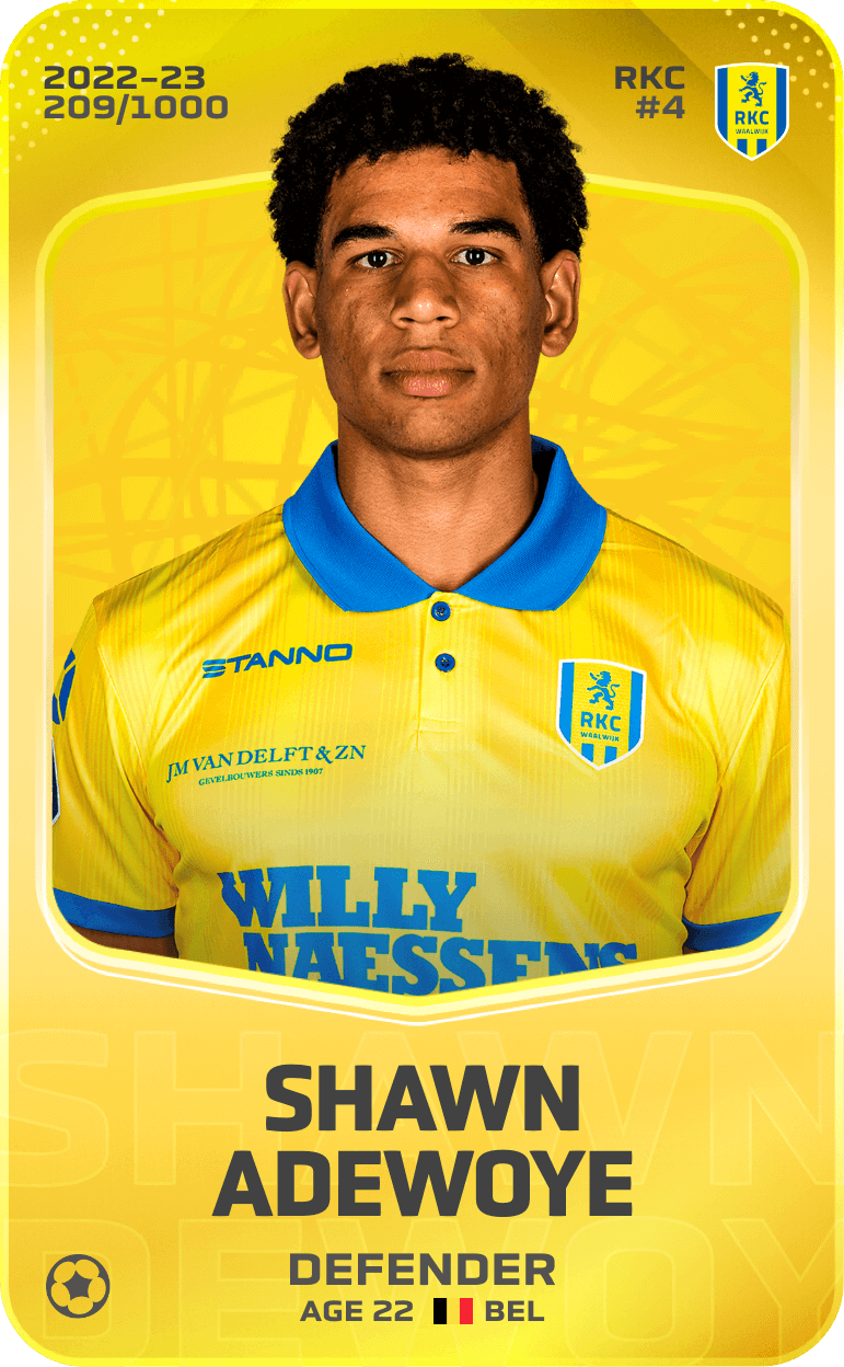 Shawn Adewoye 2022-23 • Limited 209/1000