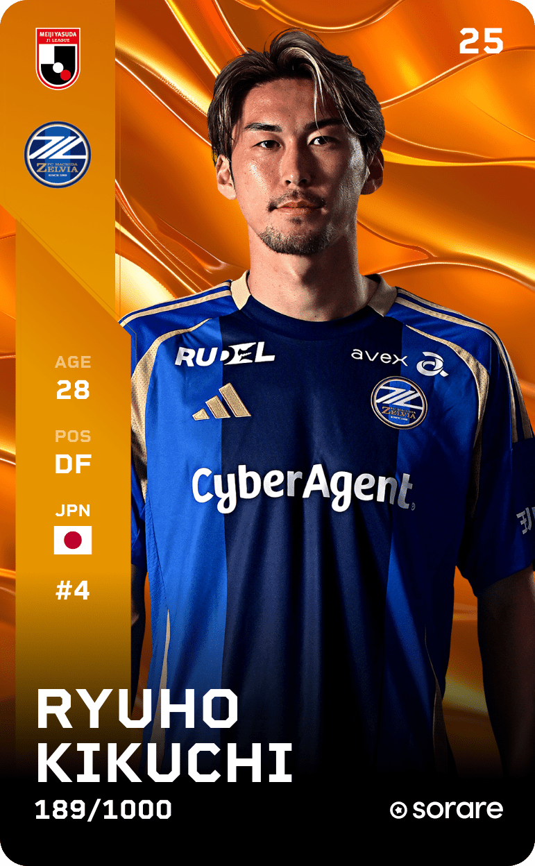 Ryuho Kikuchi 2025-26 • Limited 189/1000