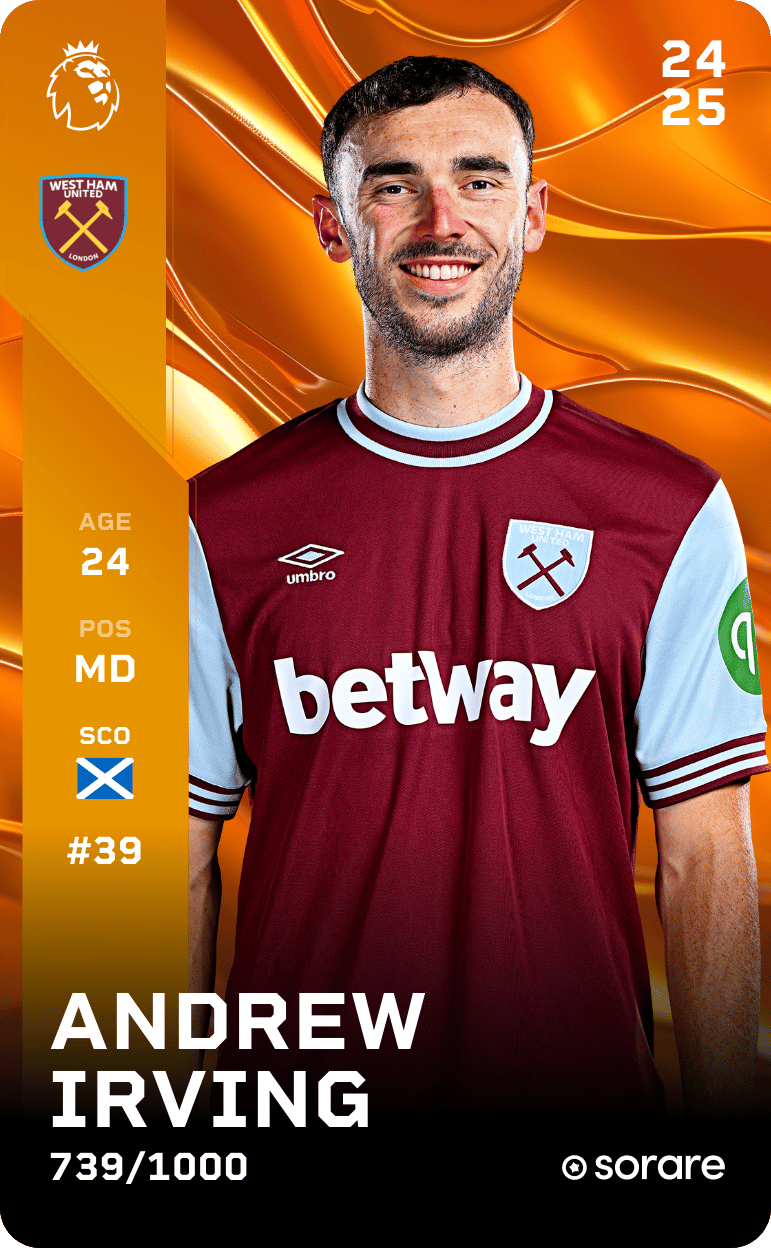 Andrew Irving 2024-25 • Limited 739/1000
